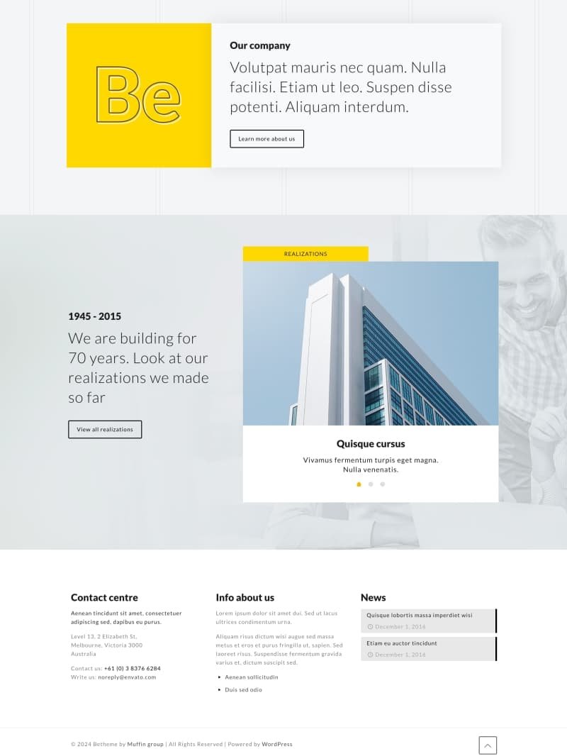 适合装修公司网站设计模板