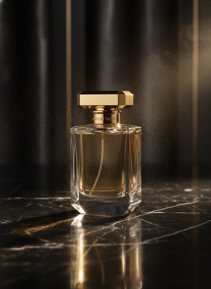 奢华香水电商广告素材